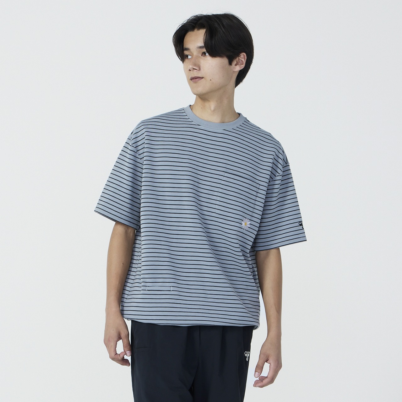 playhour ボーダーTシャツ hummel PLAY 半袖ボーダーTシャツ｜hummel｜ヒュンメル公式オンライン