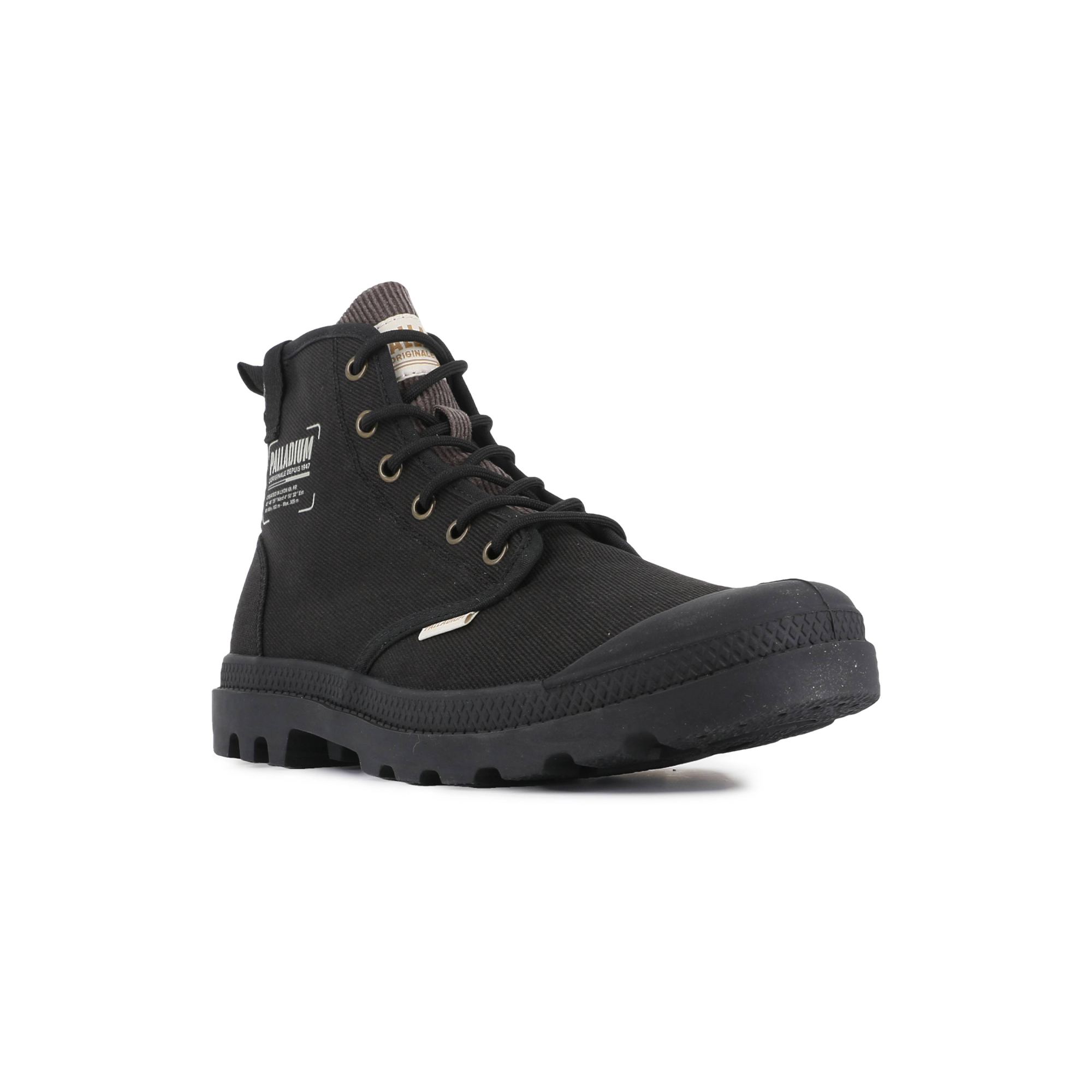 パラディウム メンズ レディース PAMPA MICHIGAN スニーカー 靴 シューズ ハイカット キャンバス ブラック 黒 送料無料 PALLADIUM 79496 PAMPA MICHIGAN｜PALLADIUM(パラディウム)公式オンラインストア