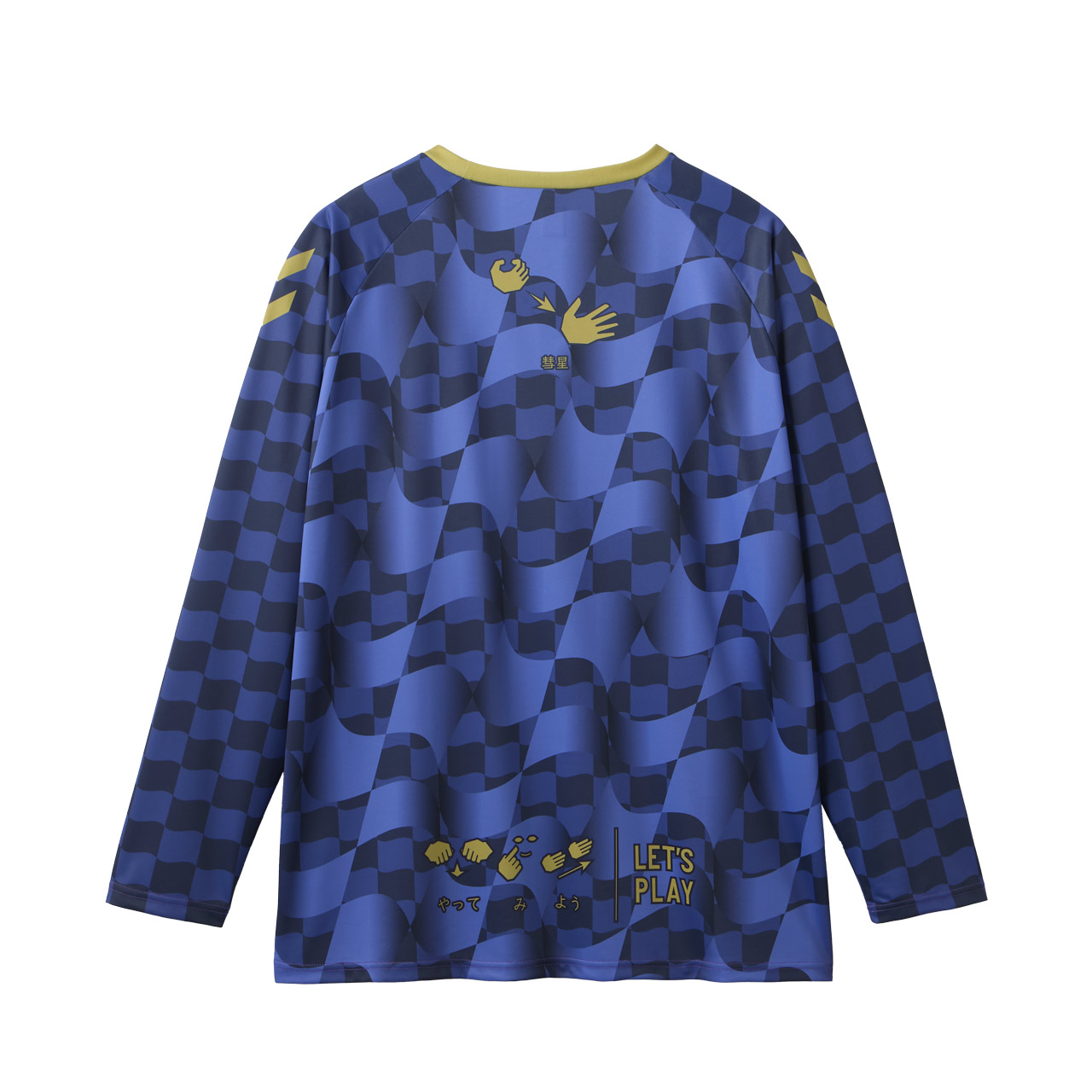 ハンドボール日本代表 手話ロングスリーブシャツ｜hummel