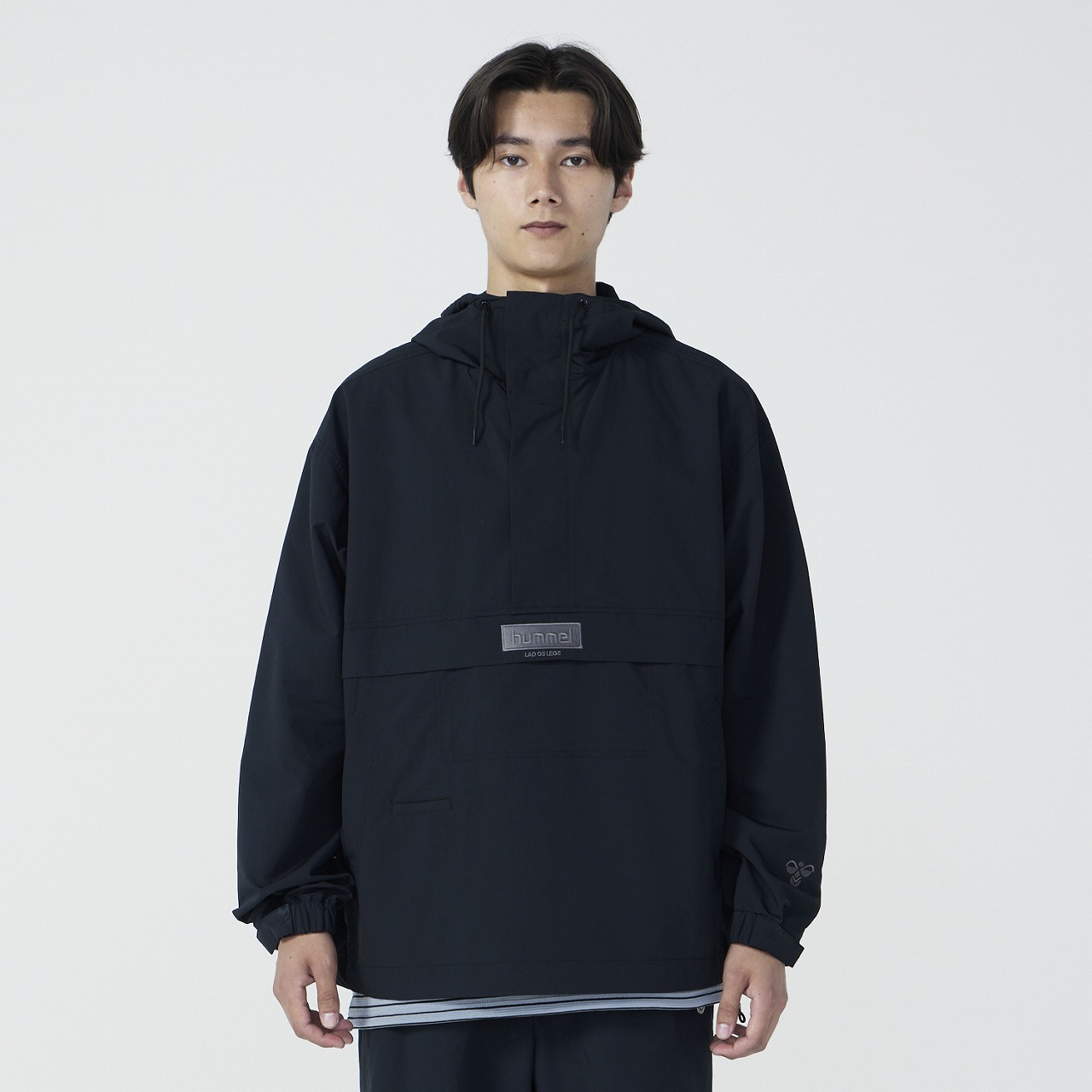 F.C.R.B. アノラックパーカー L ブラック hummel PLAY アノラックパーカー｜hummel｜ヒュンメル公式オンラインストア