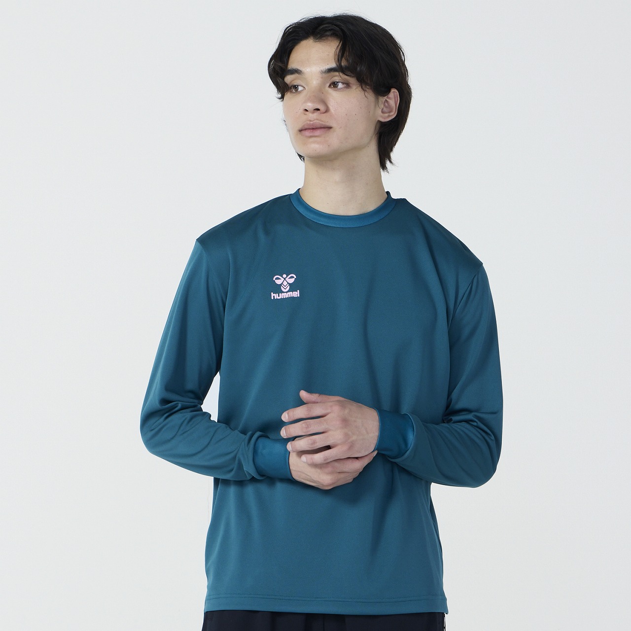 ガンバ大阪hummel 長袖プラクティスシャツ Lサイズ ガンバ大阪hummel 長袖プラクティスシャツ Lサイズ hummel