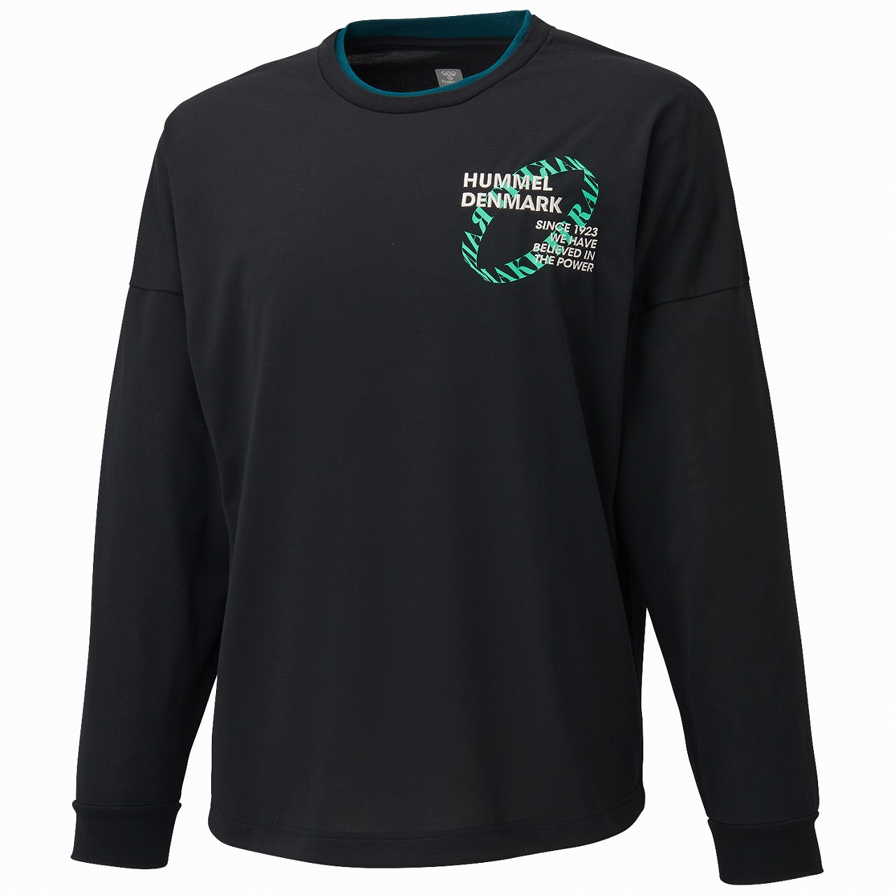 stone  XXL コットンロングスリーブ コットンライクロングスリーブシャツ｜hummel｜ヒュンメル公式