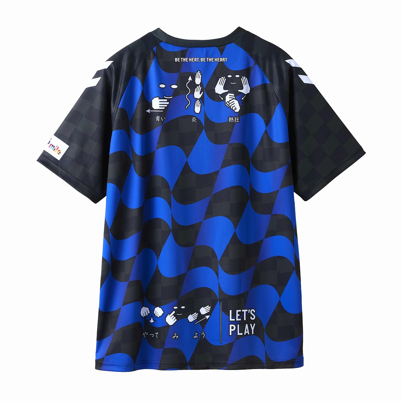 ガンバ大阪 hummel サッカーシャツ KOTA 9 O-XO 黒/青 ガンバ大阪 hummel サッカーシャツ KOTA 9 O-XO 黒/青 ガンバ