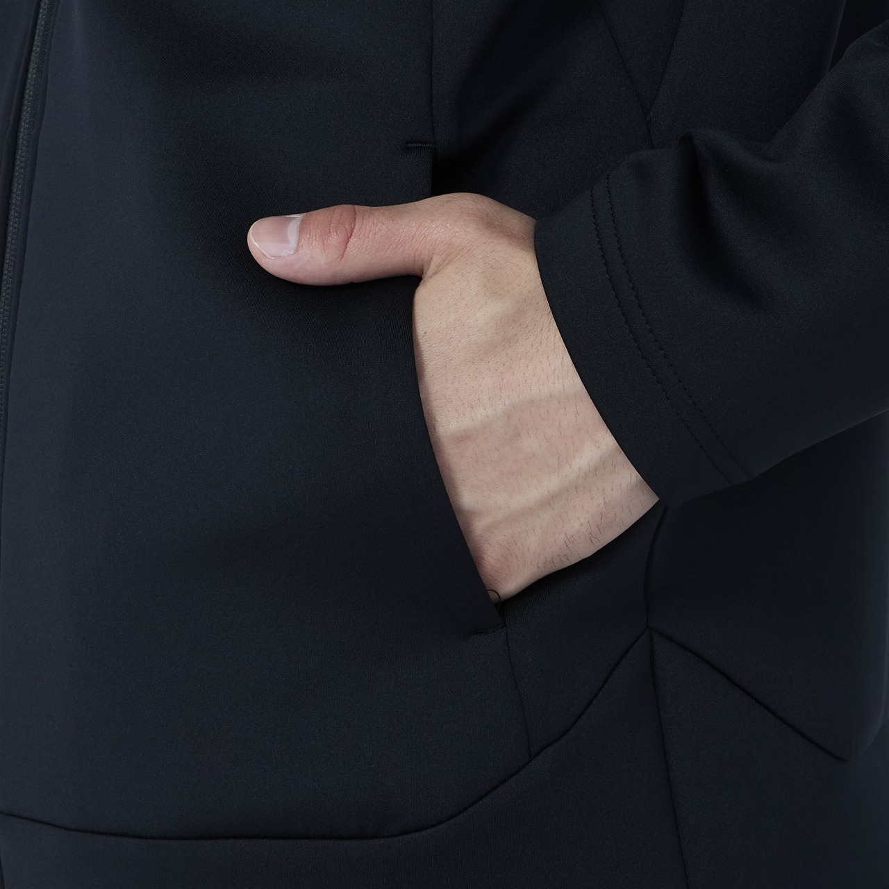 ニット×ウーブン ハイブリッドジャケット｜hummel｜ヒュンメル公式