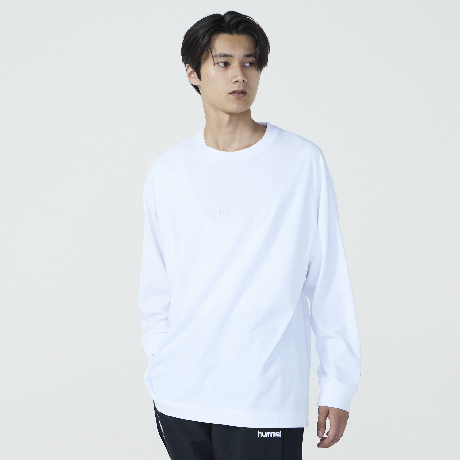 H.FC ロングスリーブロゴTシャツ｜hummel｜ヒュンメル公式オンラインストア