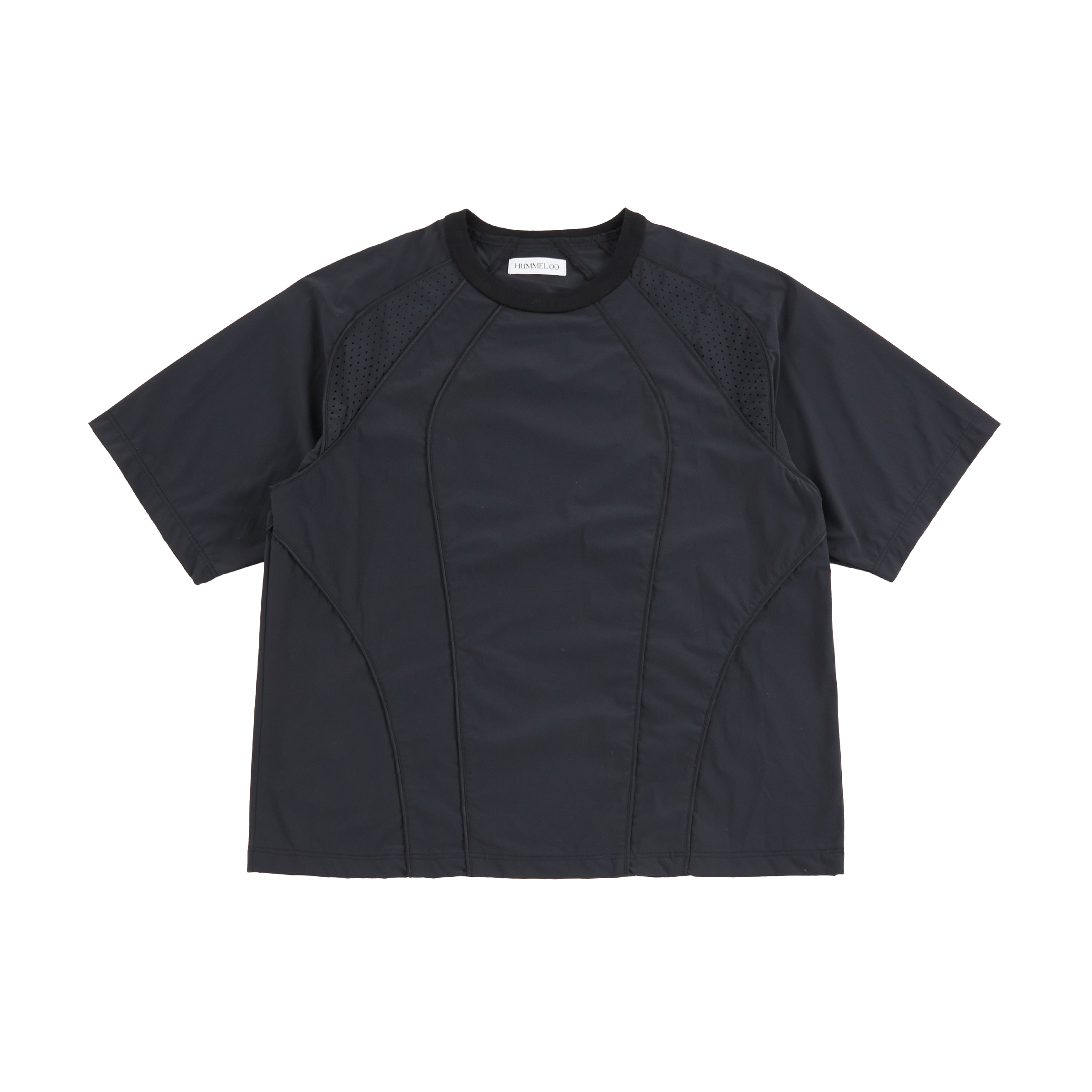 ガンバ大阪×hummel シアサッカー半袖フルボタンシャツ｜hummel