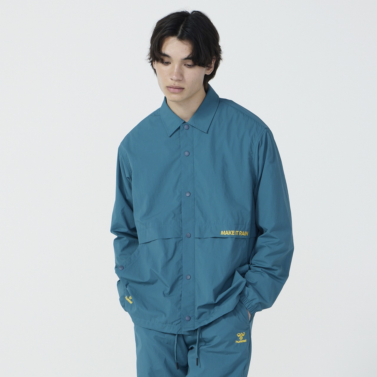 [新品]ヒュンメル トレーニングウエアS hummel ヒュンメル ジャージ 上下 メンズ トレーニングウェア