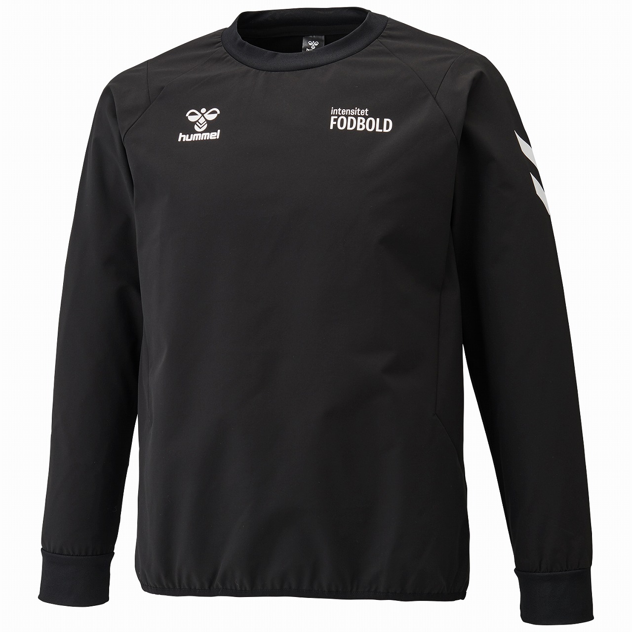 未使用　hummel ピステ・ウィンドブレーカー 黒　150 hummel ヒュンメル ジュニアハイブリッドピステトップ(ブラック