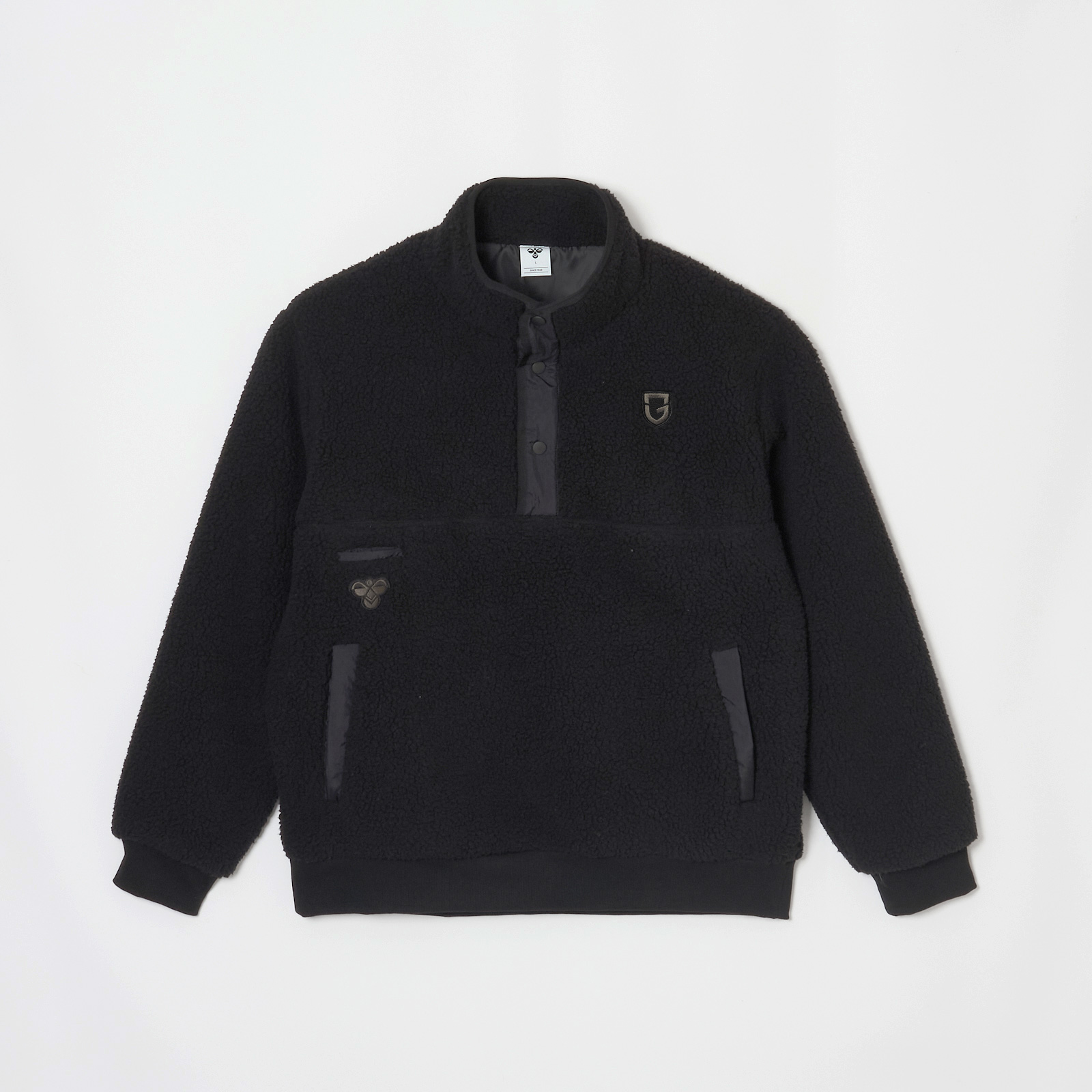 最終処分　ヒュンメル　hummel PLAY テーパードパンツ M ブラック 最終処分 ヒュンメル hummel PLAY テーパードパンツ M ブラック