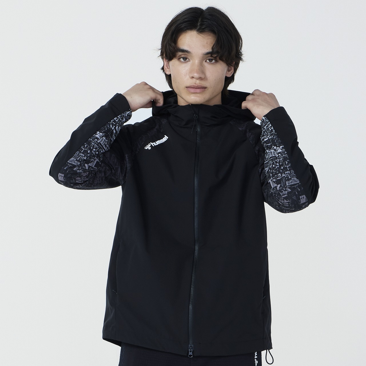 サッカー部　ヒュンメル　ジャージ　ブラック 未使用品】hummel ヒュンメル ジャージ ブラック サイズM