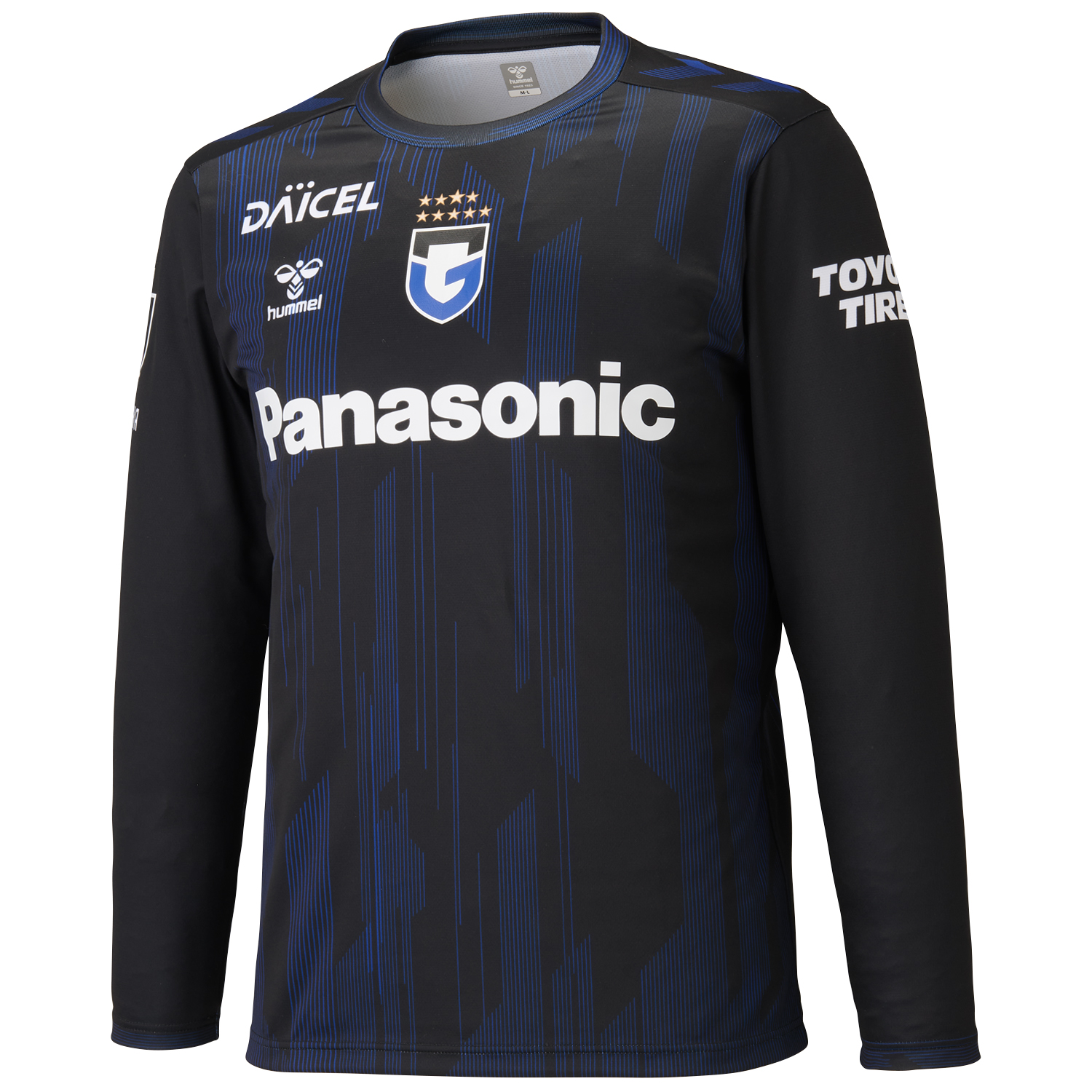 ガンバ大阪　hummel ピステ・ウィンドブレーカー XO ブラック ガンバ大阪 hummel ピステ・ウィンドブレーカー XO ブラック k*4様