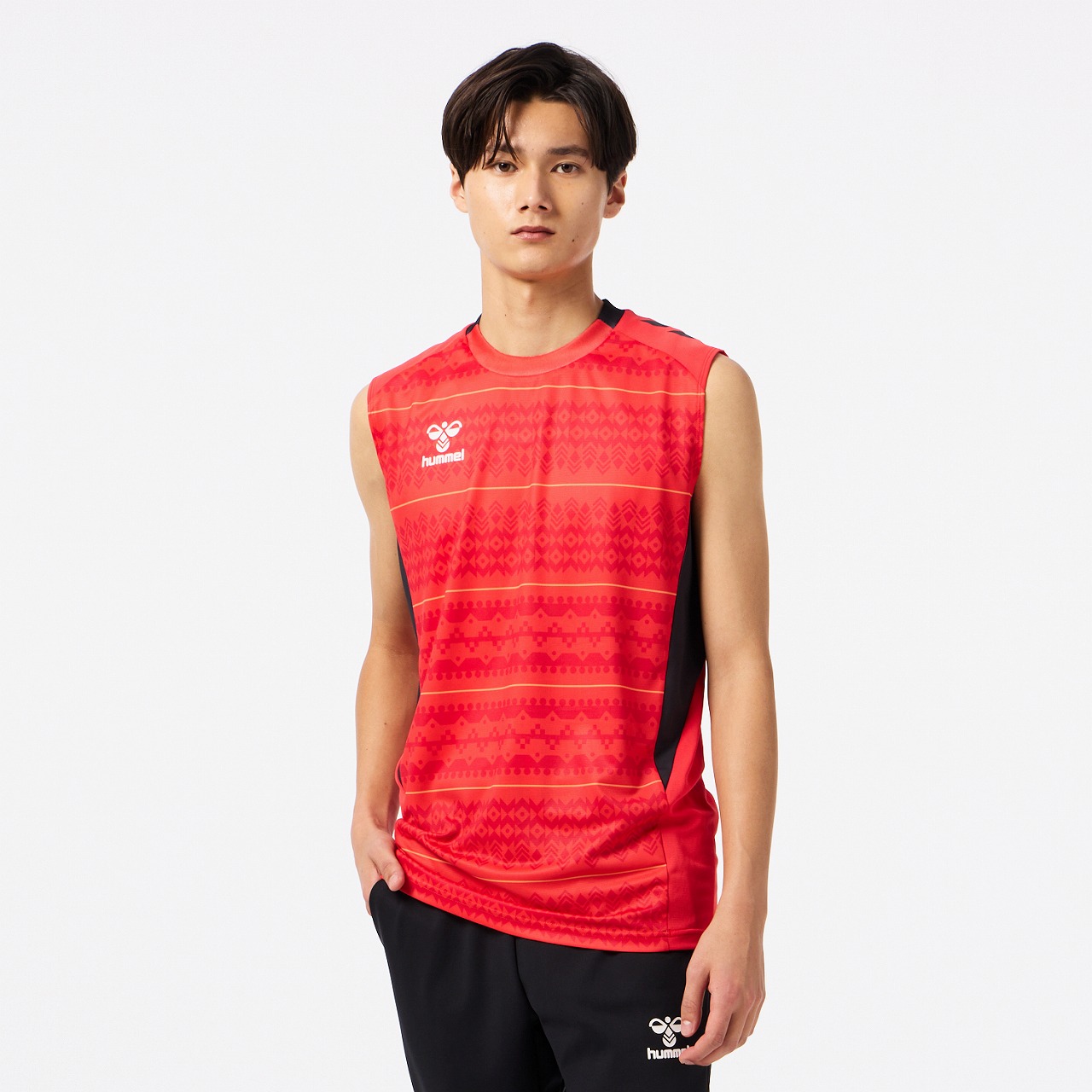 PROノースリーブプラクティスシャツ｜hummel｜ヒュンメル公式