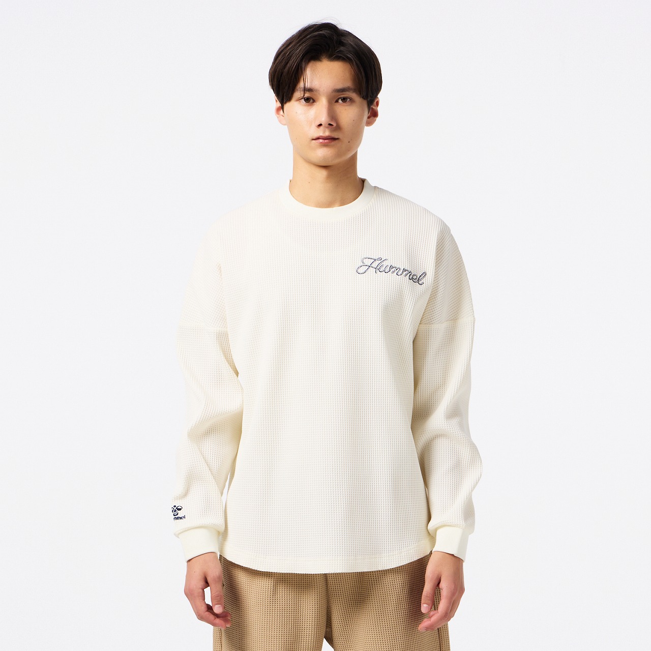 ワッフルロングスリーブTシャツ｜hummel｜ヒュンメル公式オンラインストア