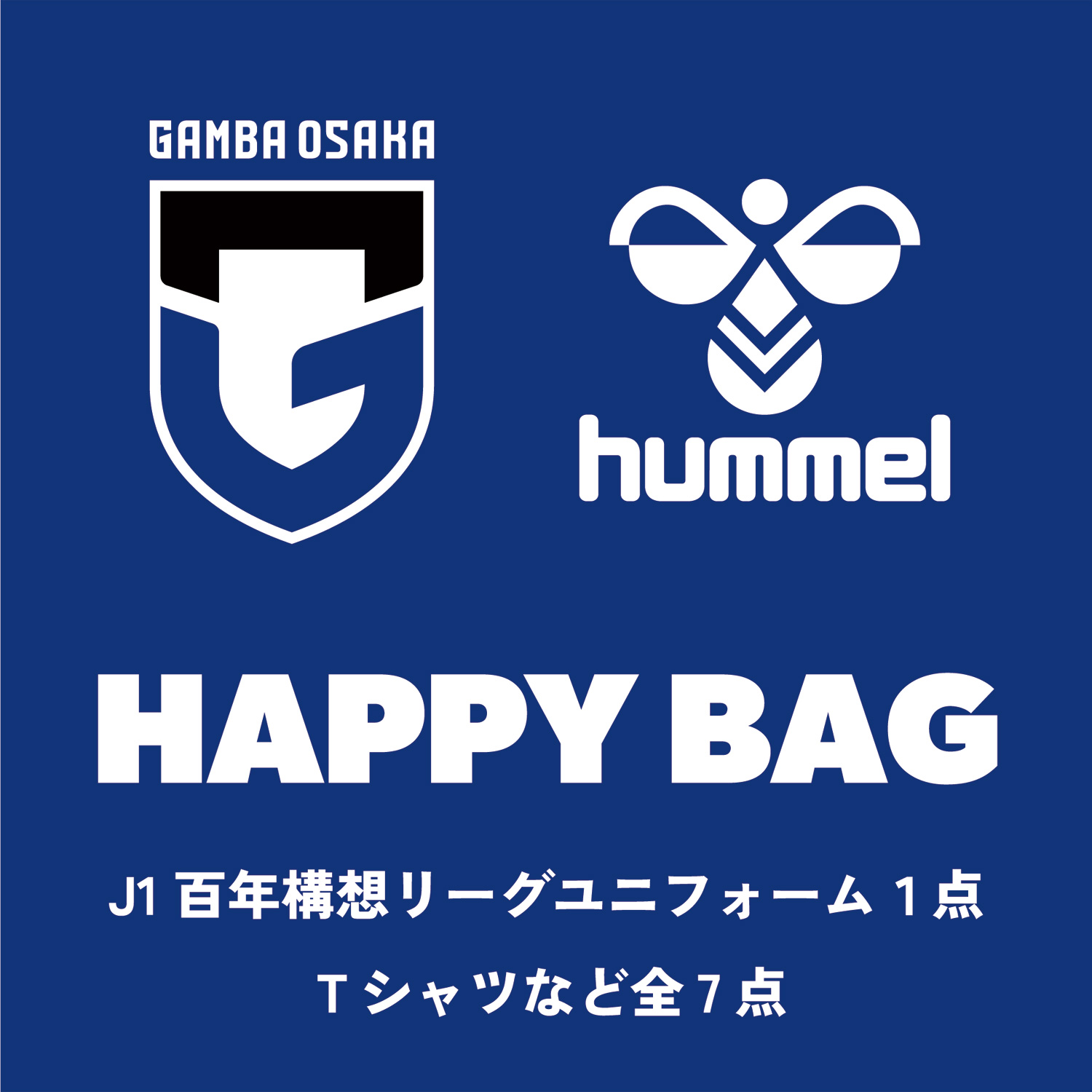 7月2日17時より予約発売開始】ヒュンメル×ガンバ大阪 ハッピーバック