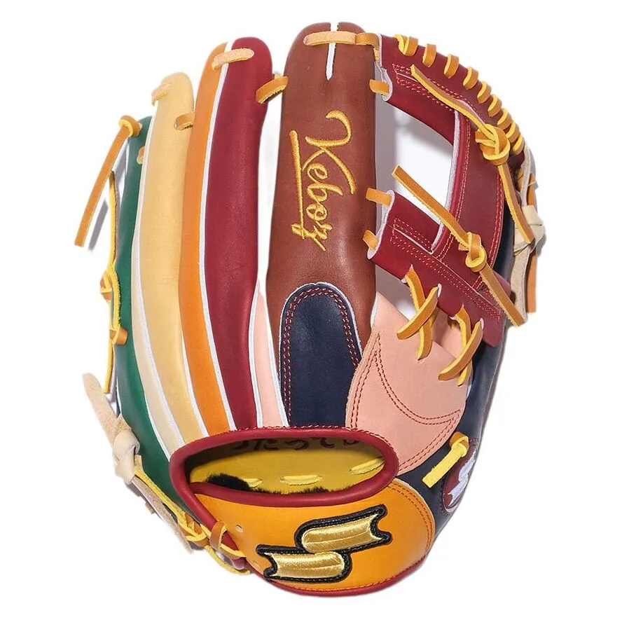 【激レア✨Kebozグラブ】GLOVEWORKS 硬軟式兼用 蛍光レース交換済！ KEBOZコラボ軟式グラブ｜SSKベースボールオフィシャルサイト